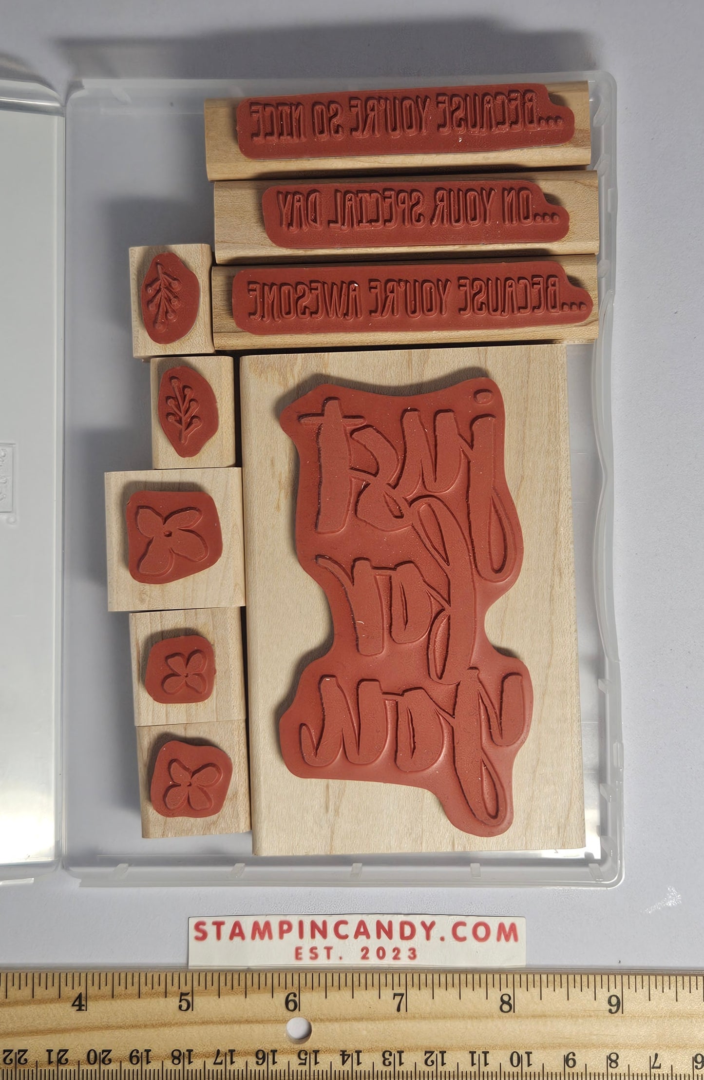 Stampin Up - Botanicals For You (Wood Block Version)