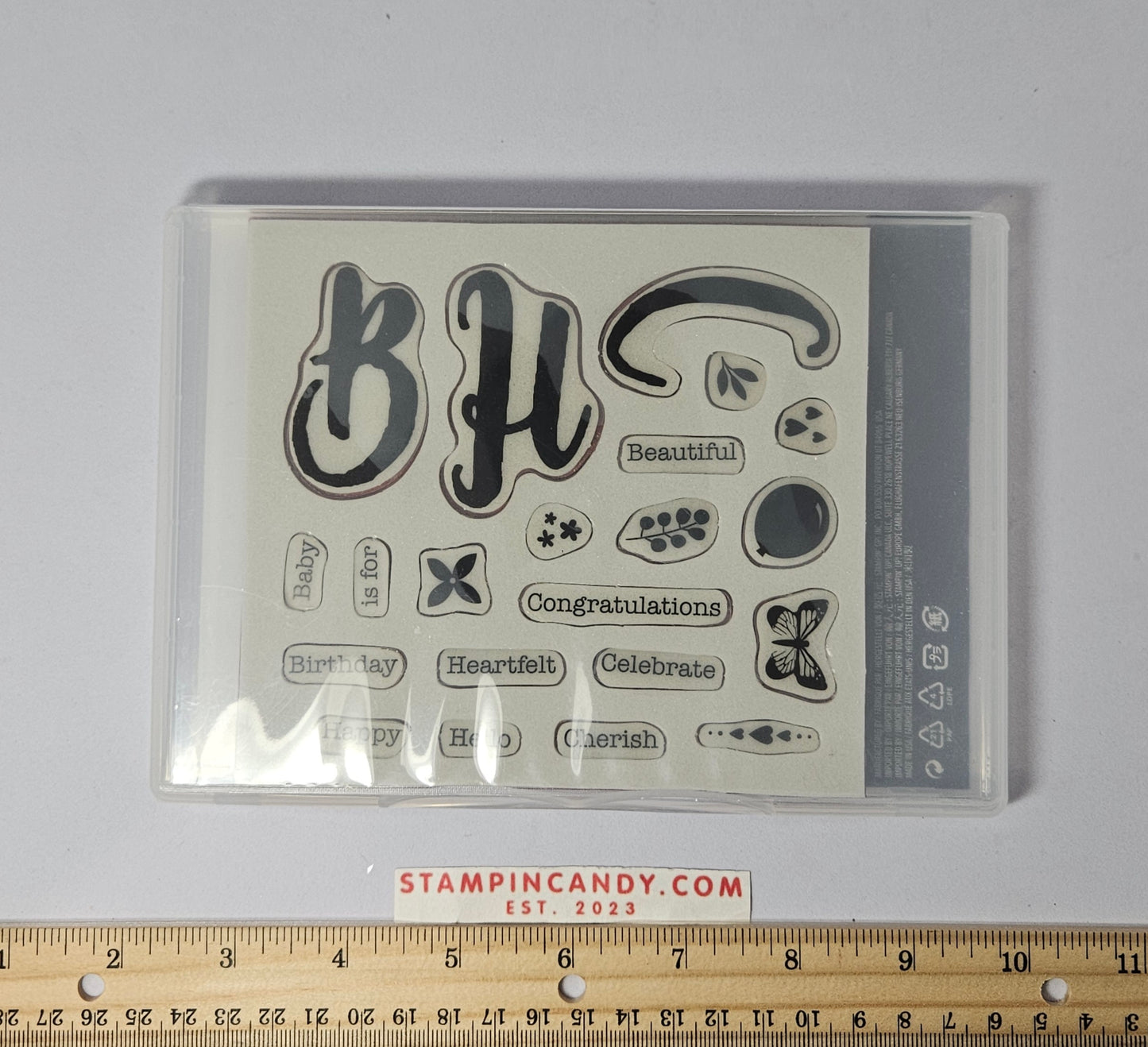Stampin Up - Monogram Messages