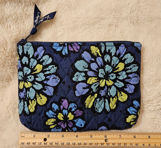 Vera Bradley - Blue Purse/Makeup Bag