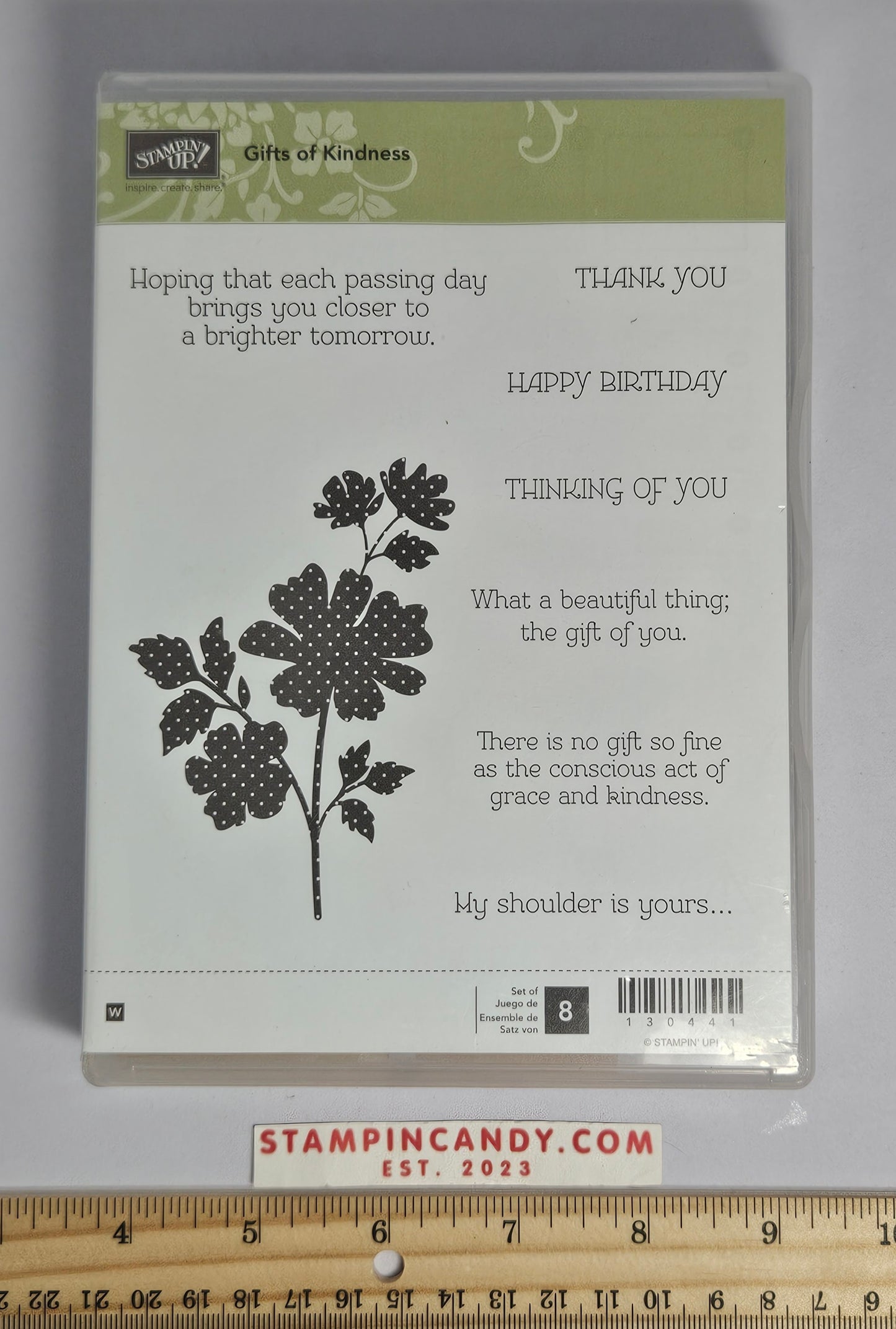 Stampin Up - Gifts of Kindness (Wood Block Version)
