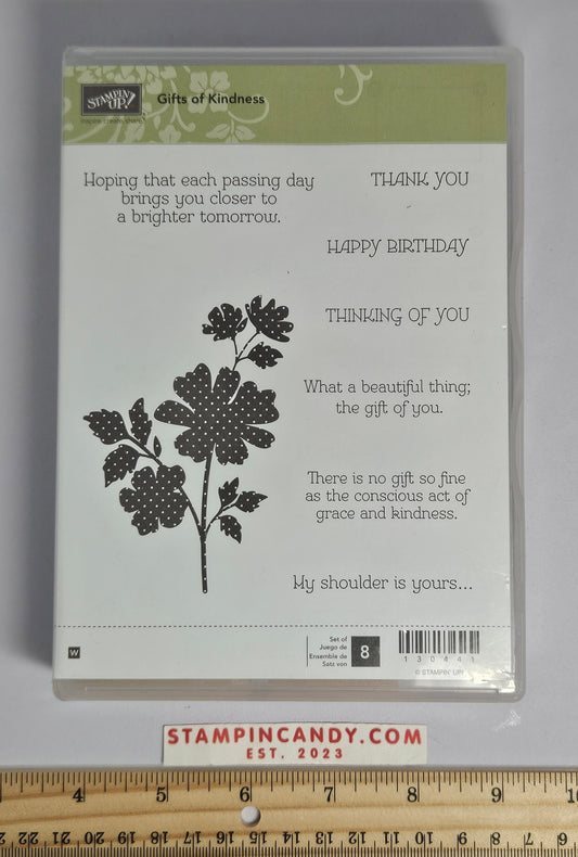 Stampin Up - Gifts of Kindness (Wood Block Version)