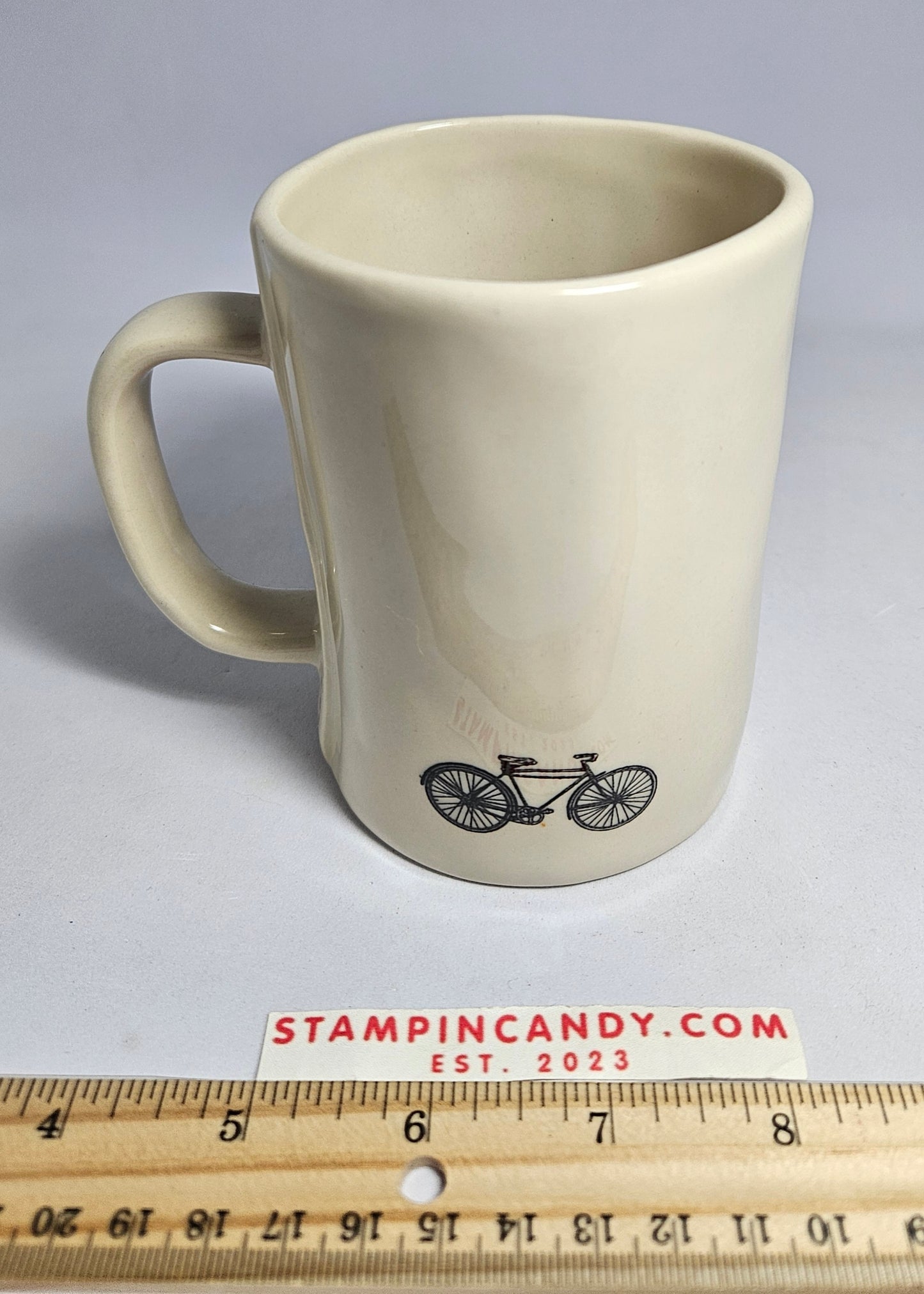 Rae Dunn "Trek" Cycling Mug