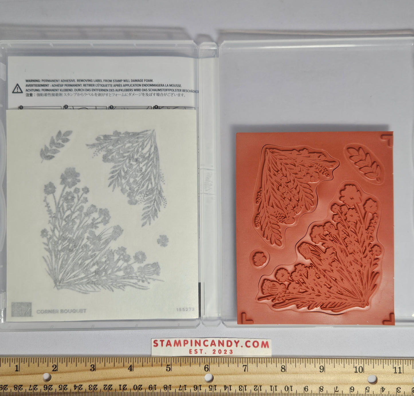 Stampin Up - Corner Bouquet