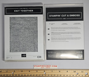 Stampin Up - Knit Together w/ Knit Sweater Dies