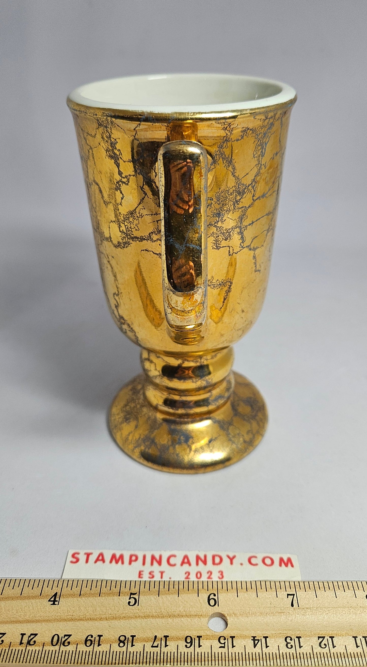 Hall China Company Golden Glo 1272 Irish Coffee Mug