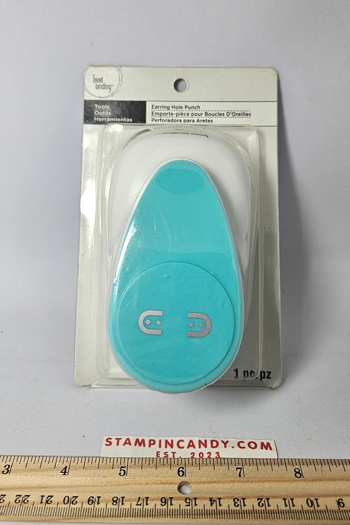 Bead Landing Earring Hole Punch for Scrapbooking