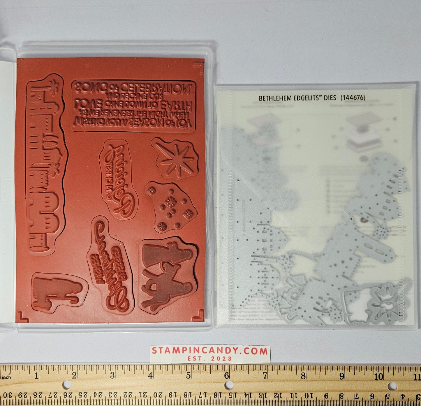 Stampin Up - Night in Bethlehem w/ Bethlehem Dies