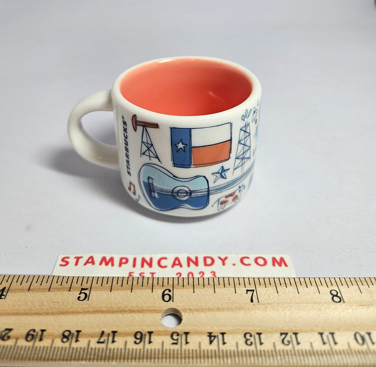 2019 Starbucks - Texas 2 oz "Been There Series" Mini Mug Souvenir