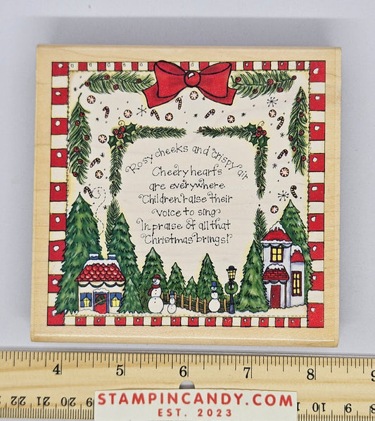 Christmas Sentiment Stamp