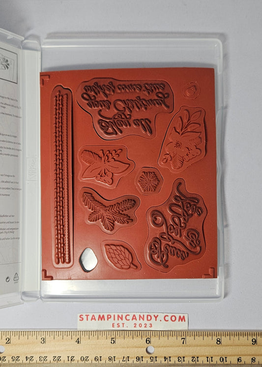 Stampin Up - Peace This Christmas *Missing 1 Star Stamp*