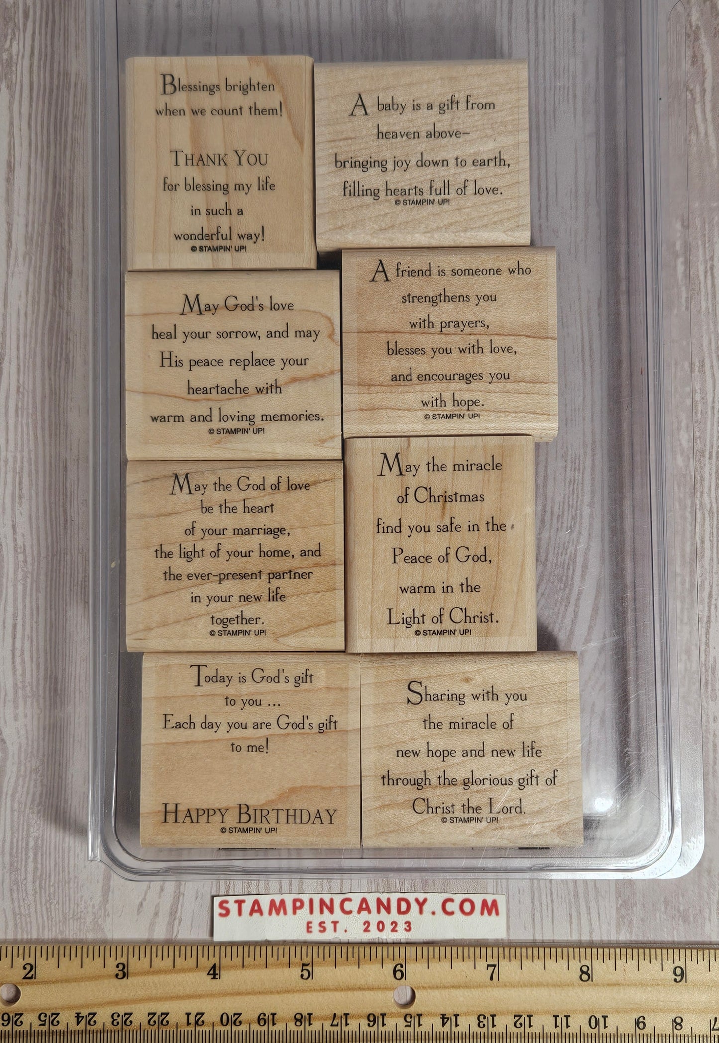 Stampin Up - God's Blessings