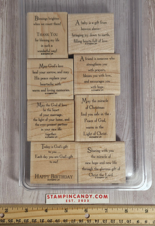 Stampin Up - God's Blessings