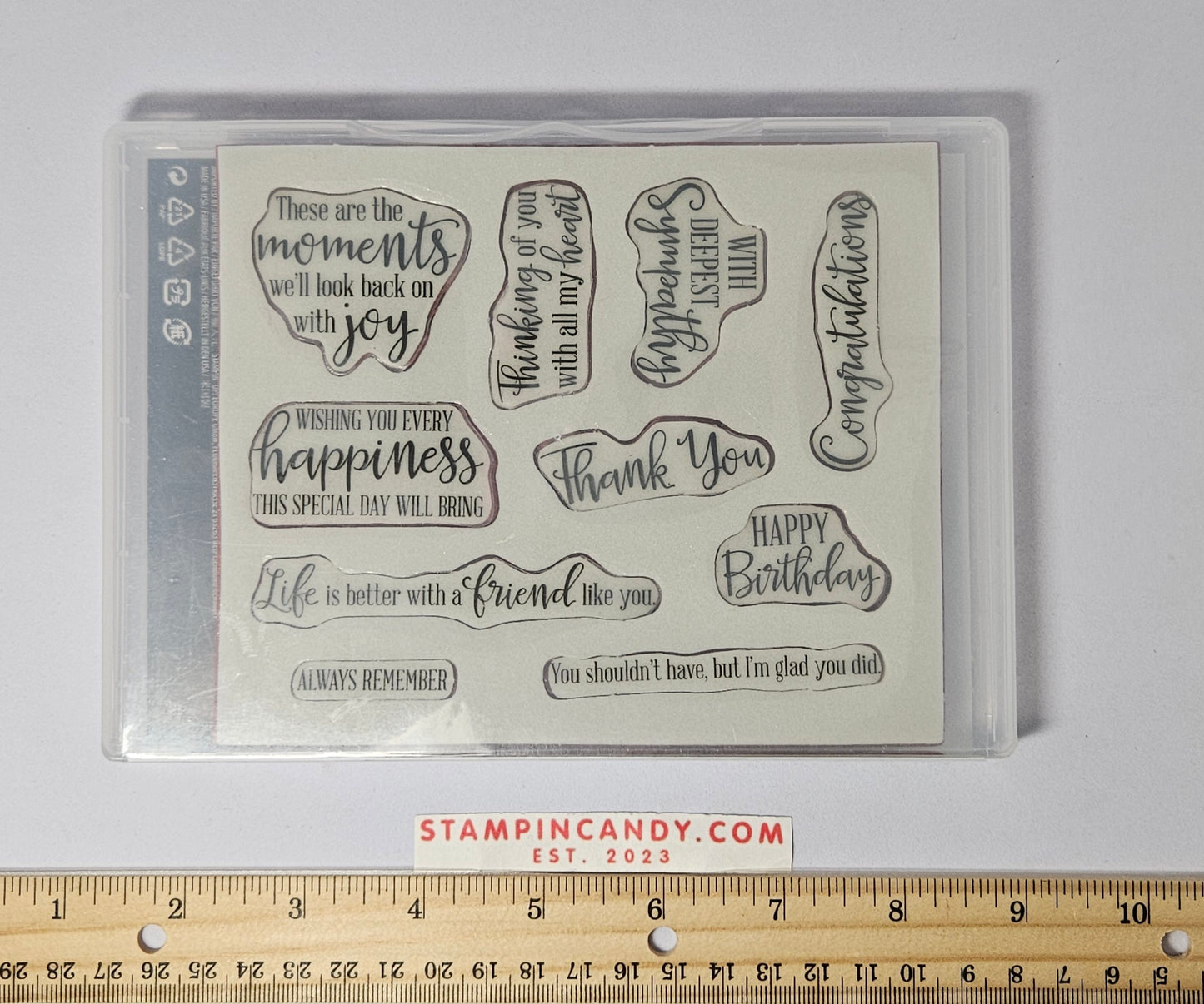 Stampin Up - Peaceful Moments w/ Poppy Moments Dies
