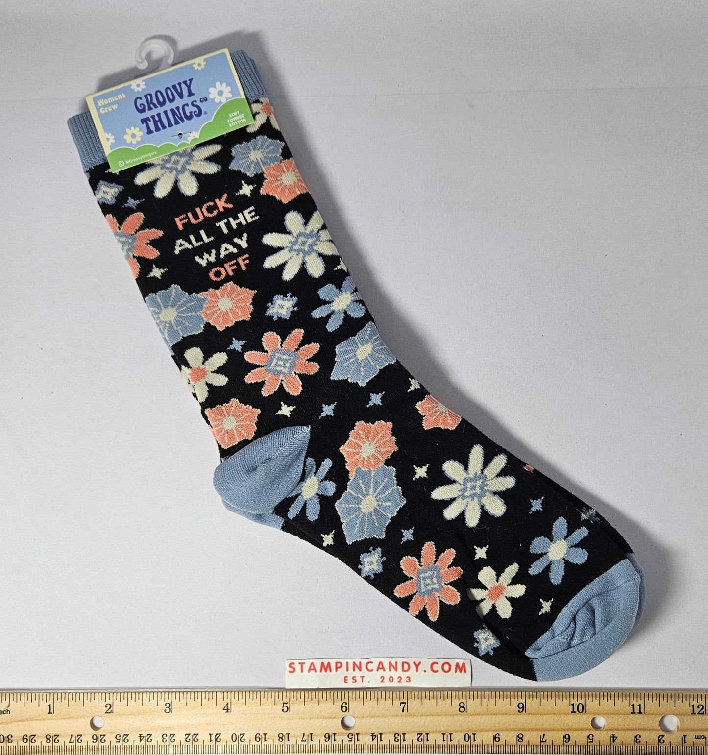 "Fuck All The Way Off" Crew Socks