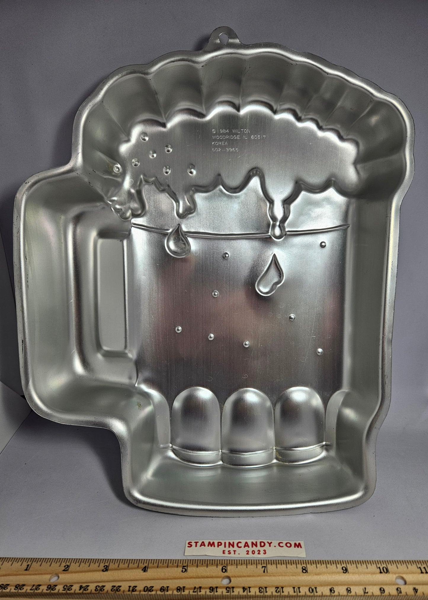 Wilton 1984 - Good Cheer, Beer Mug Cake Pan