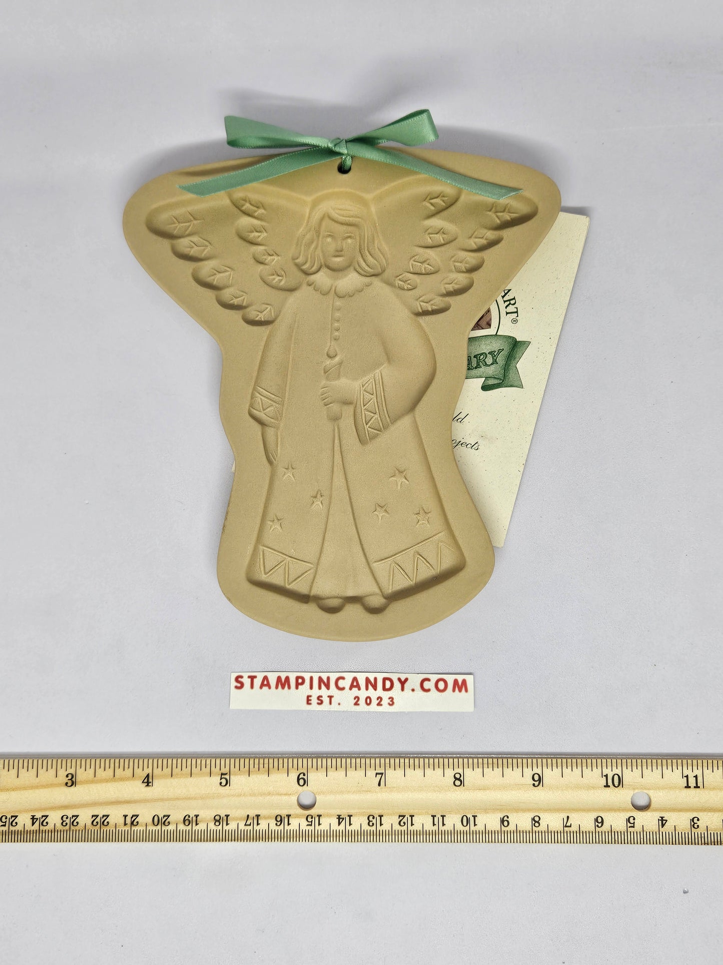 Brown Bag Cookie Art - Retired - Angel - 1994 Hill Design