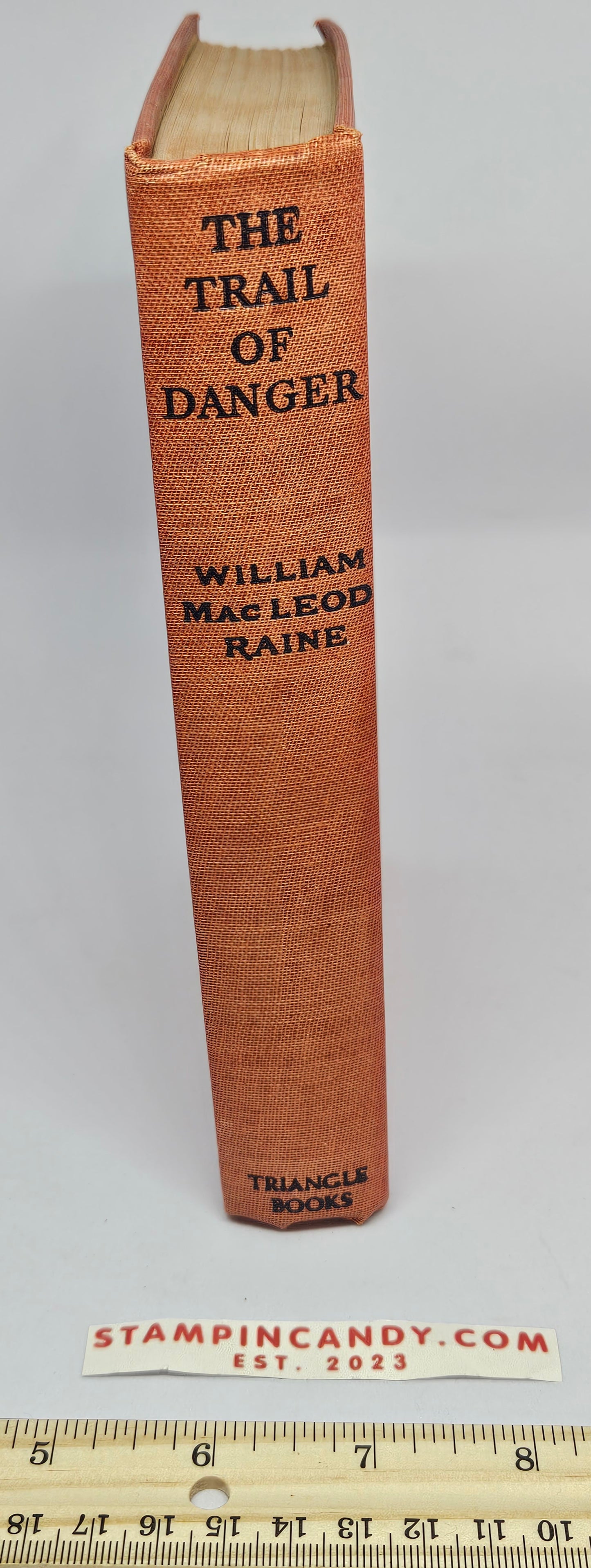 The Trail of Danger - William MacLeod Raine - 1943 Vintage