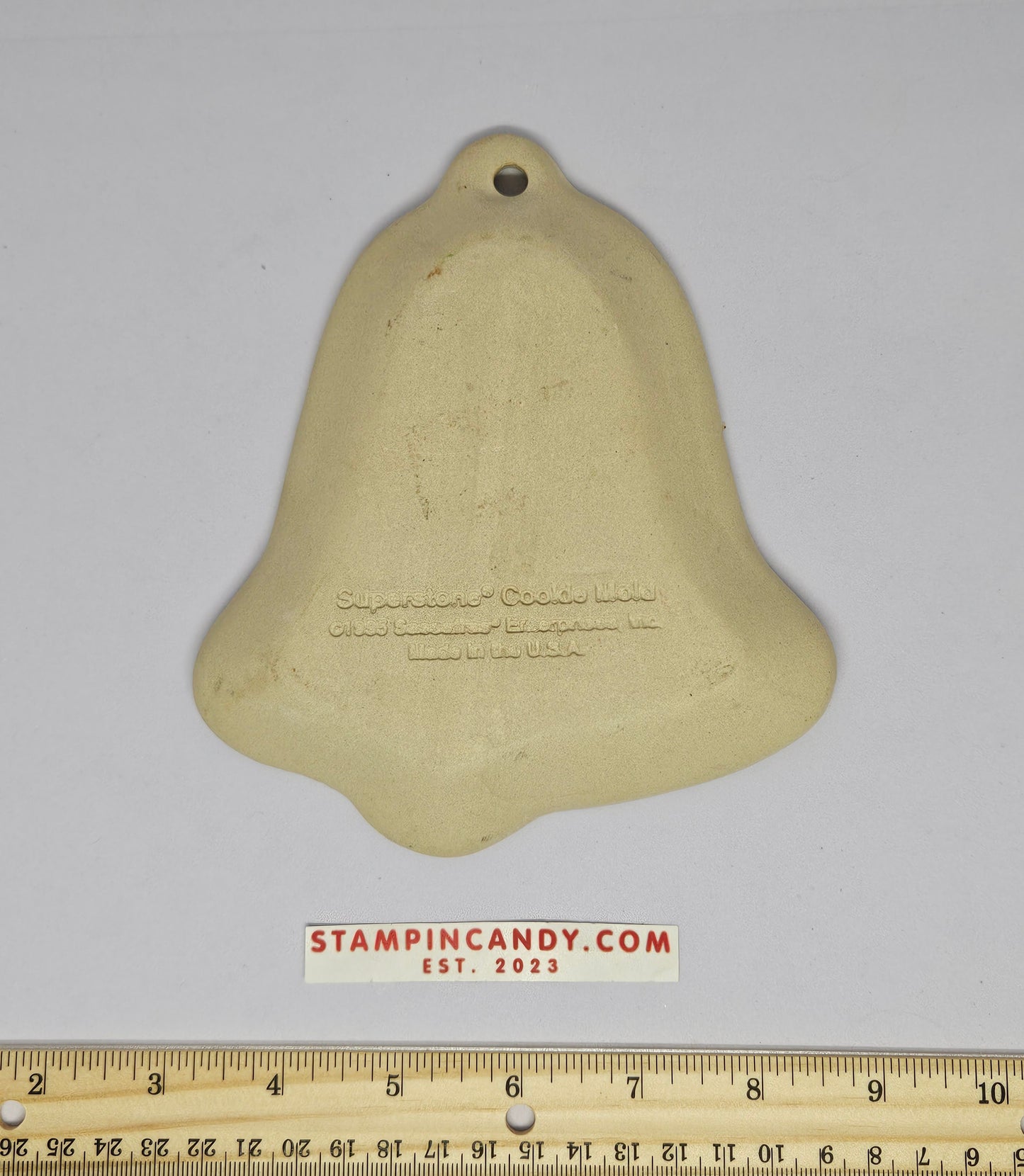 Superstone Cookie Mold - 1995 Holiday Bell