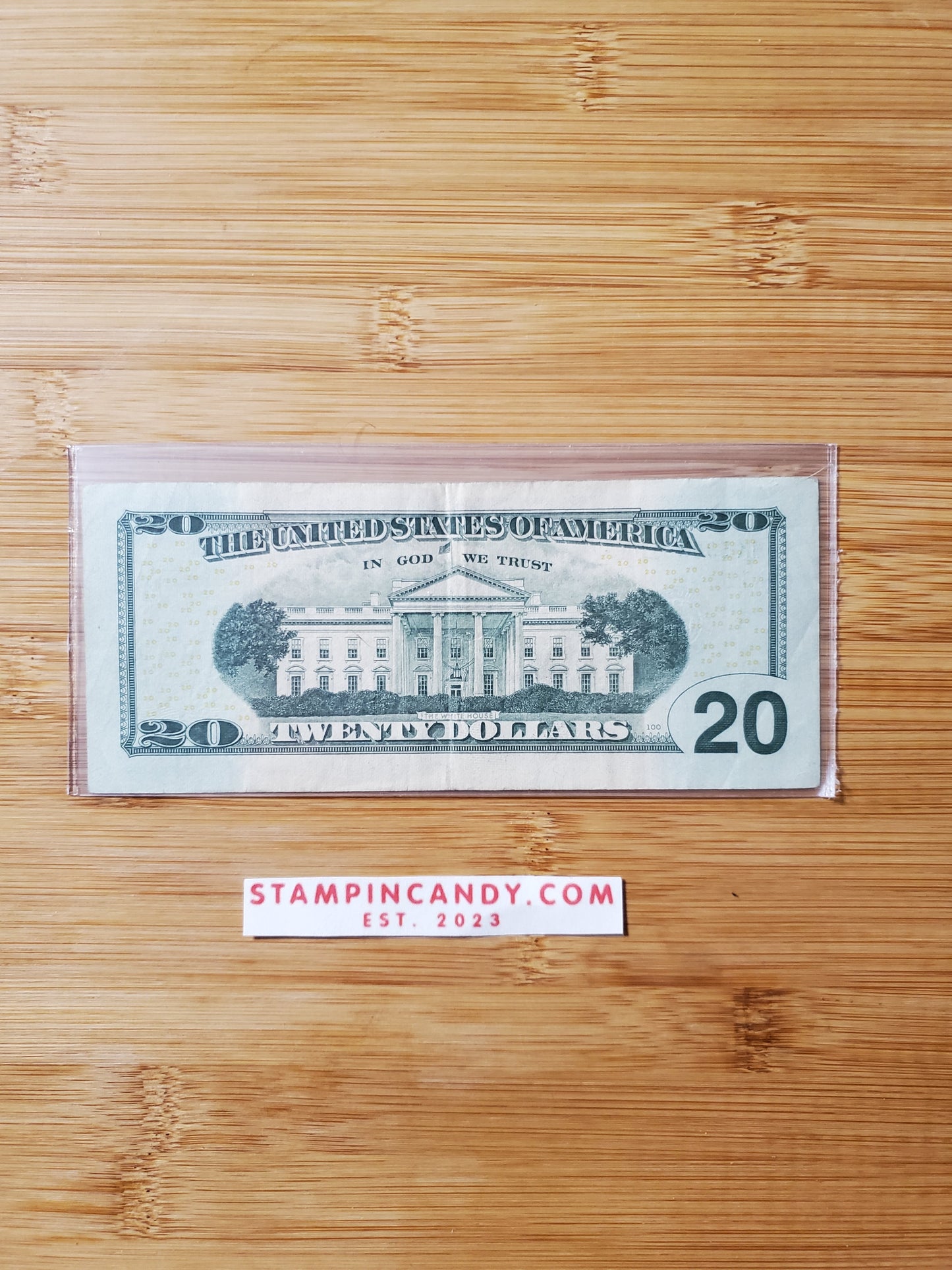 Fancy Serial Number $20 - "MK 53333104 F"