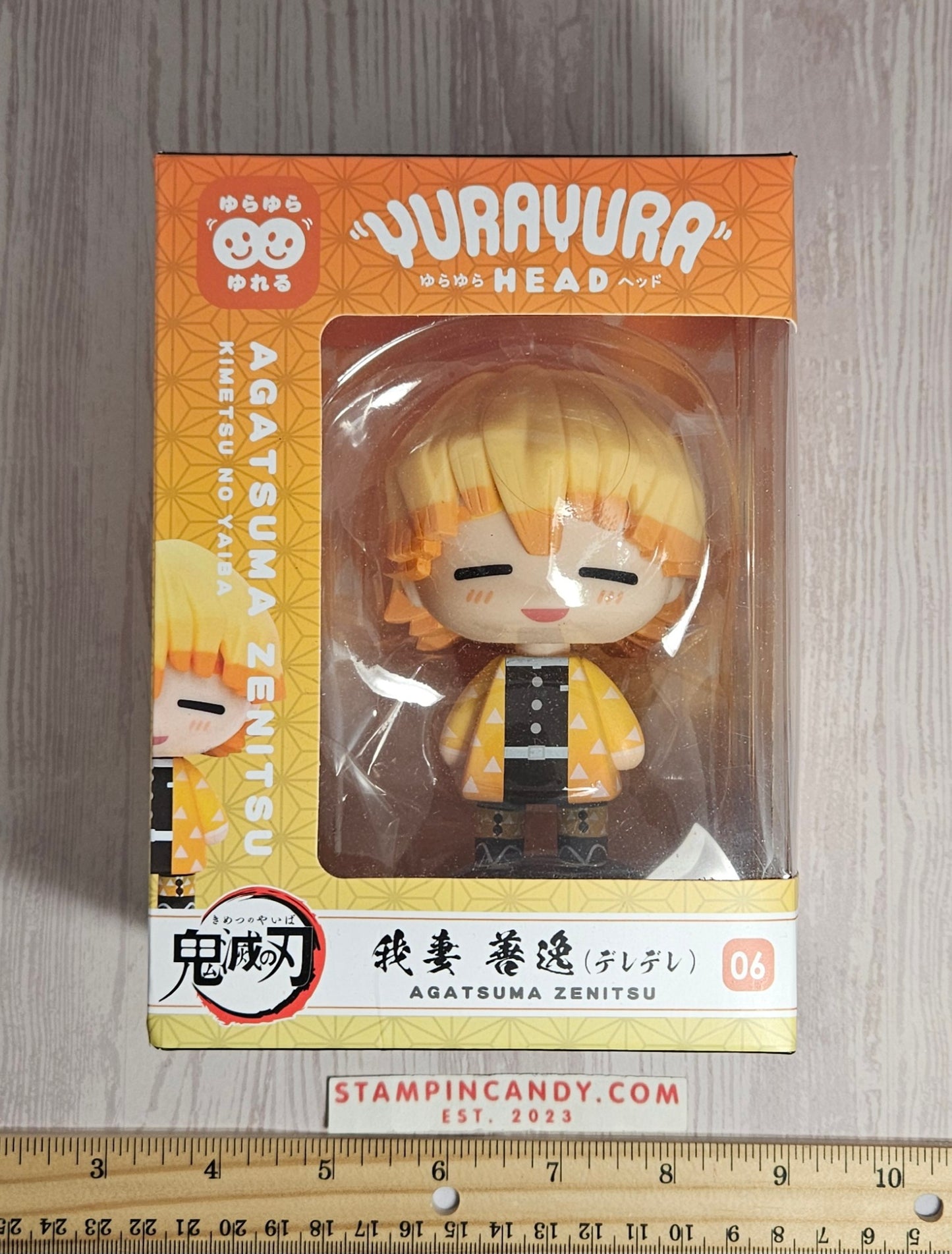 Demon Slayer: Yurayura Head Agatsuma Zenitsu 06 Figurine