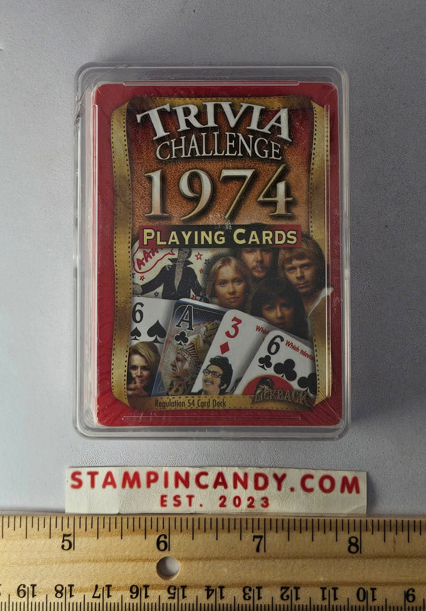1974 - Flickback Trivia Challenge Playing Cards