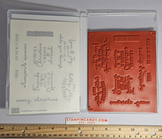 Stampin Up - Christmas to Remember