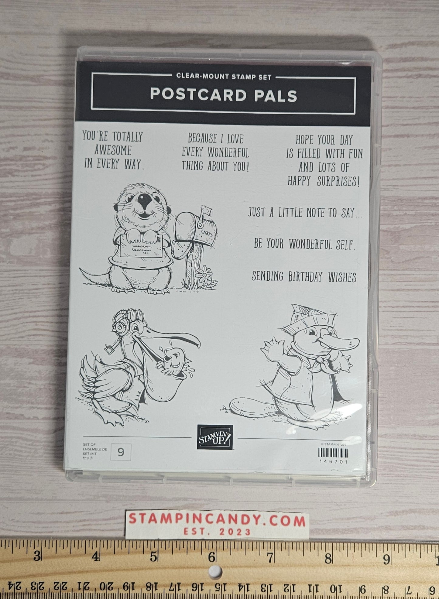 Stampin Up - Postcard Pals