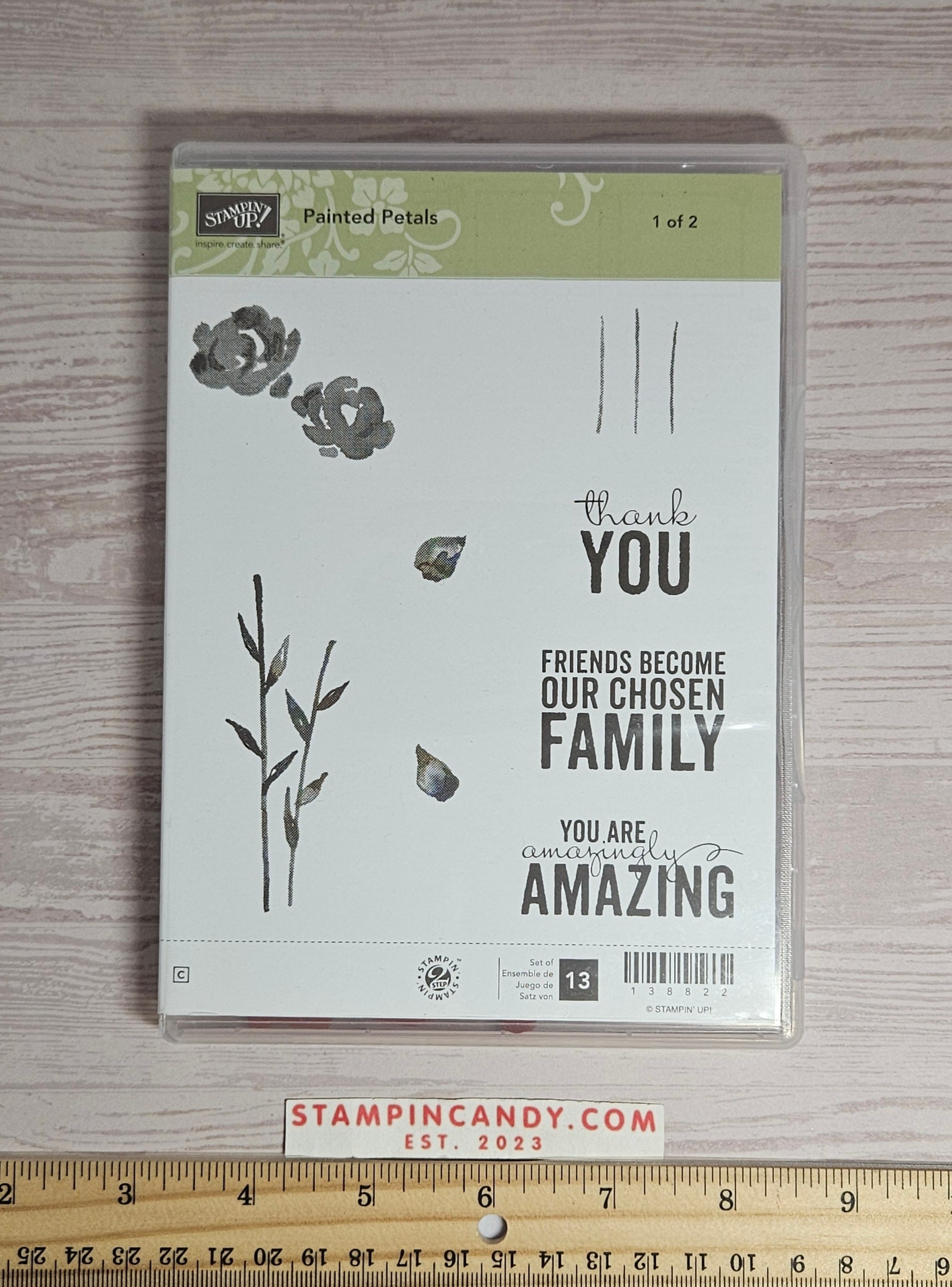 Stampin Up - Painted Petals (Set 1 of 2 ONLY) – StampinCandy.com