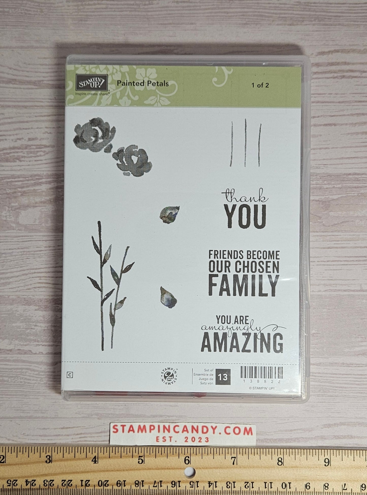 Stampin Up - Painted Petals (Set 1 of 2 ONLY)