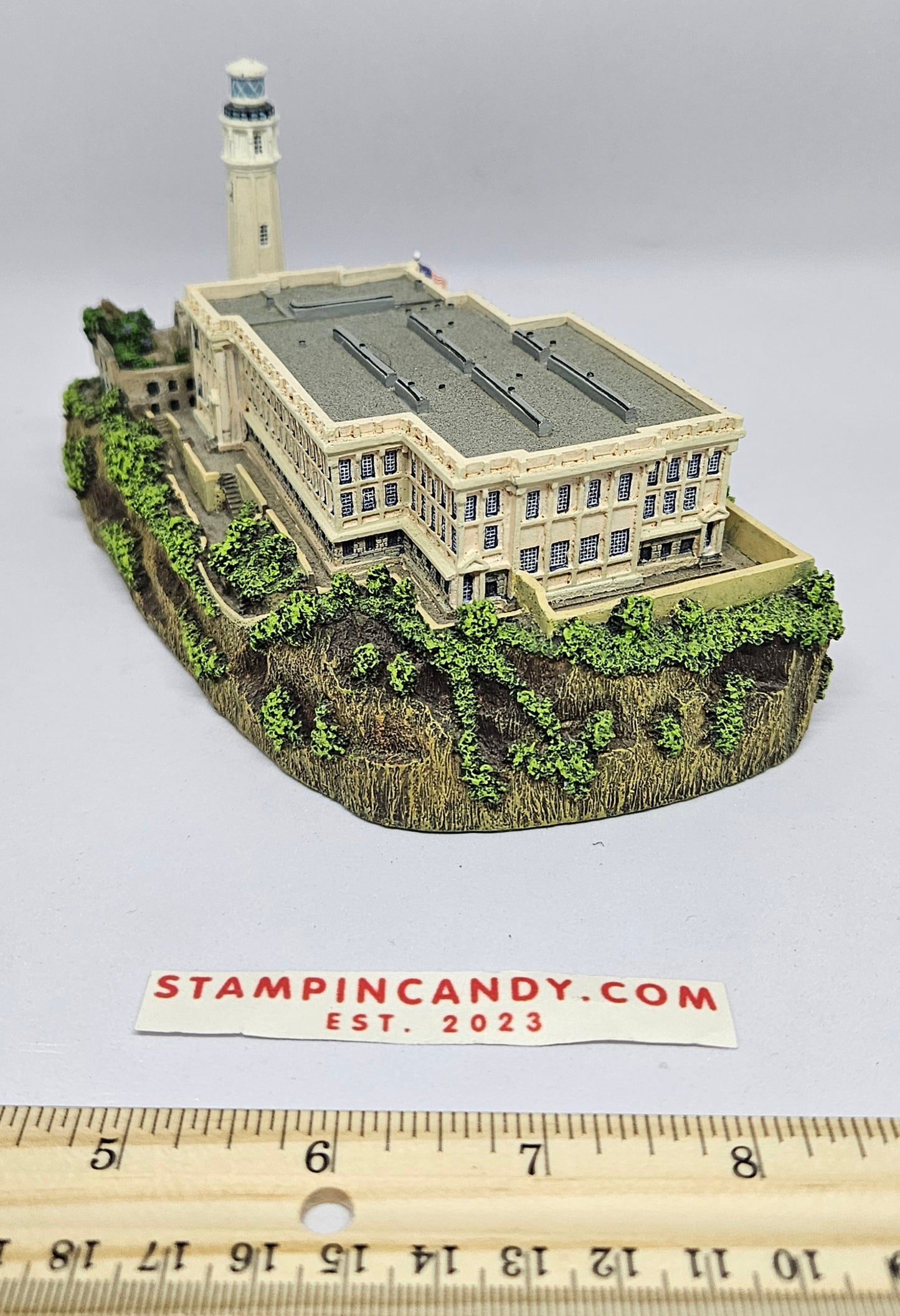 Alcatraz Island/Prison Model - The Danbury Mint