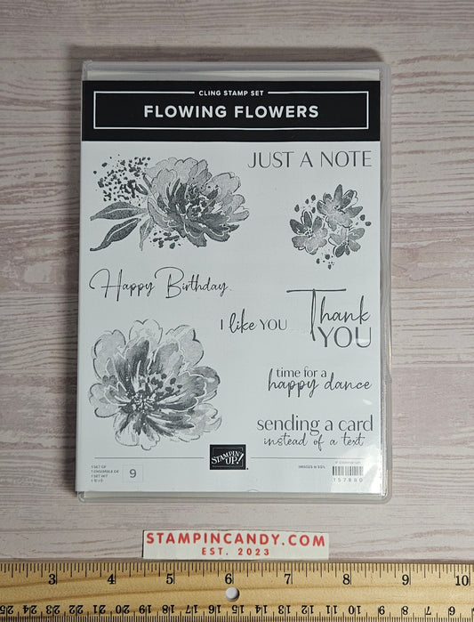 Stampin Up - Flowing Flowers