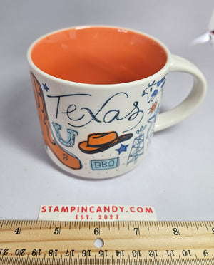 2021 Starbucks - Texas 14 oz Mug "Been There" Series