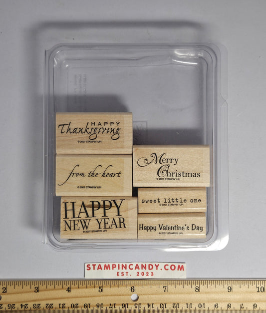 Stampin Up - Holidays & Wishes