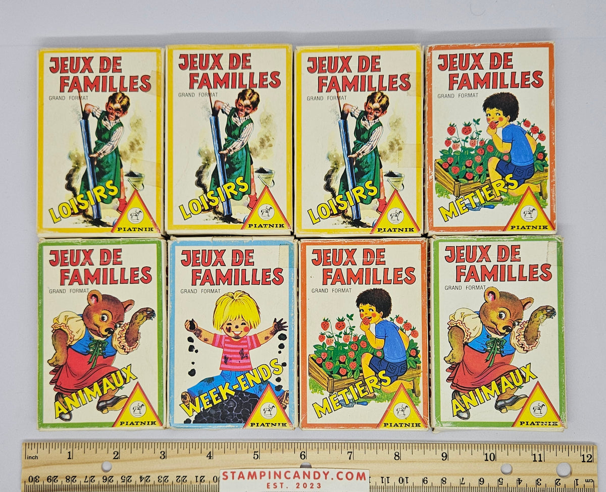 Jeux De Familles Playing Card Game