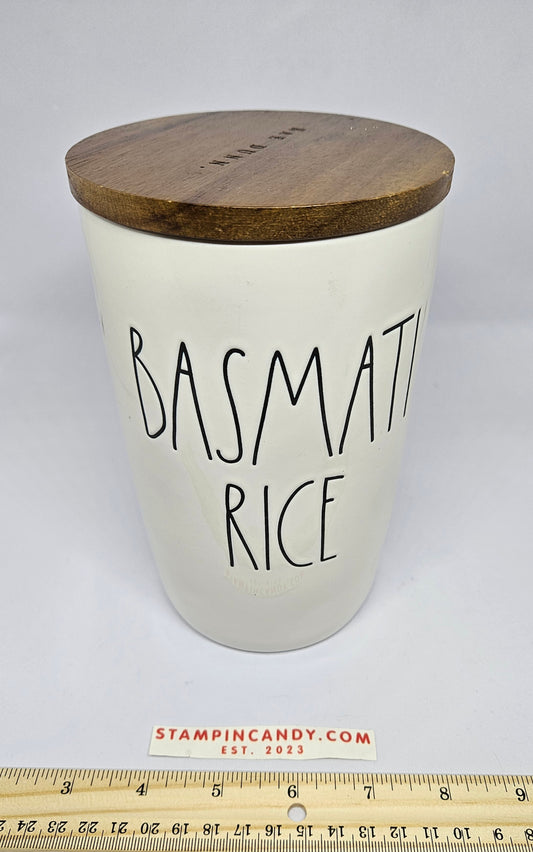 Rae Dunn - Basmati Rice Lidded Canister