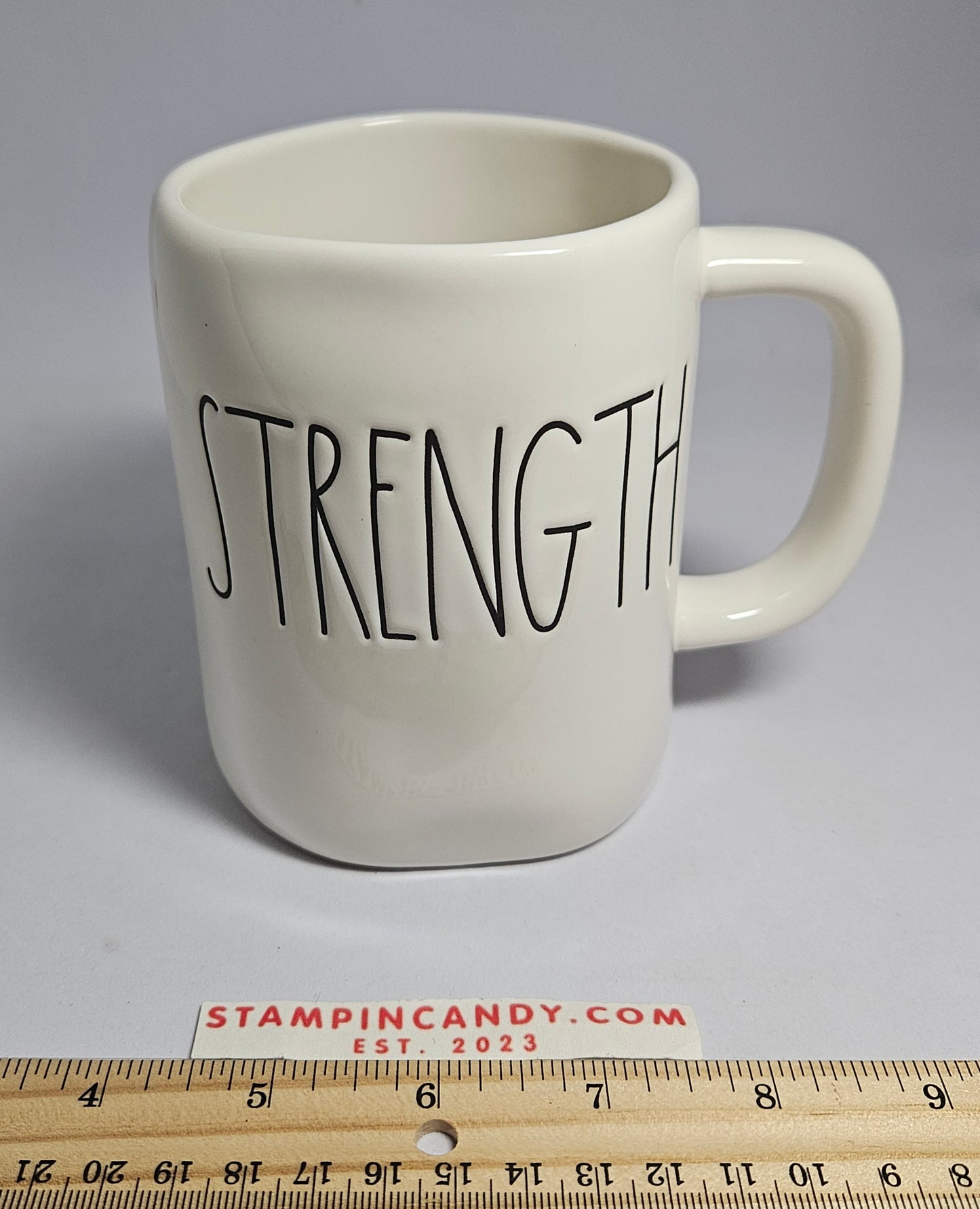 Rae Dunn - "Strength" Mug