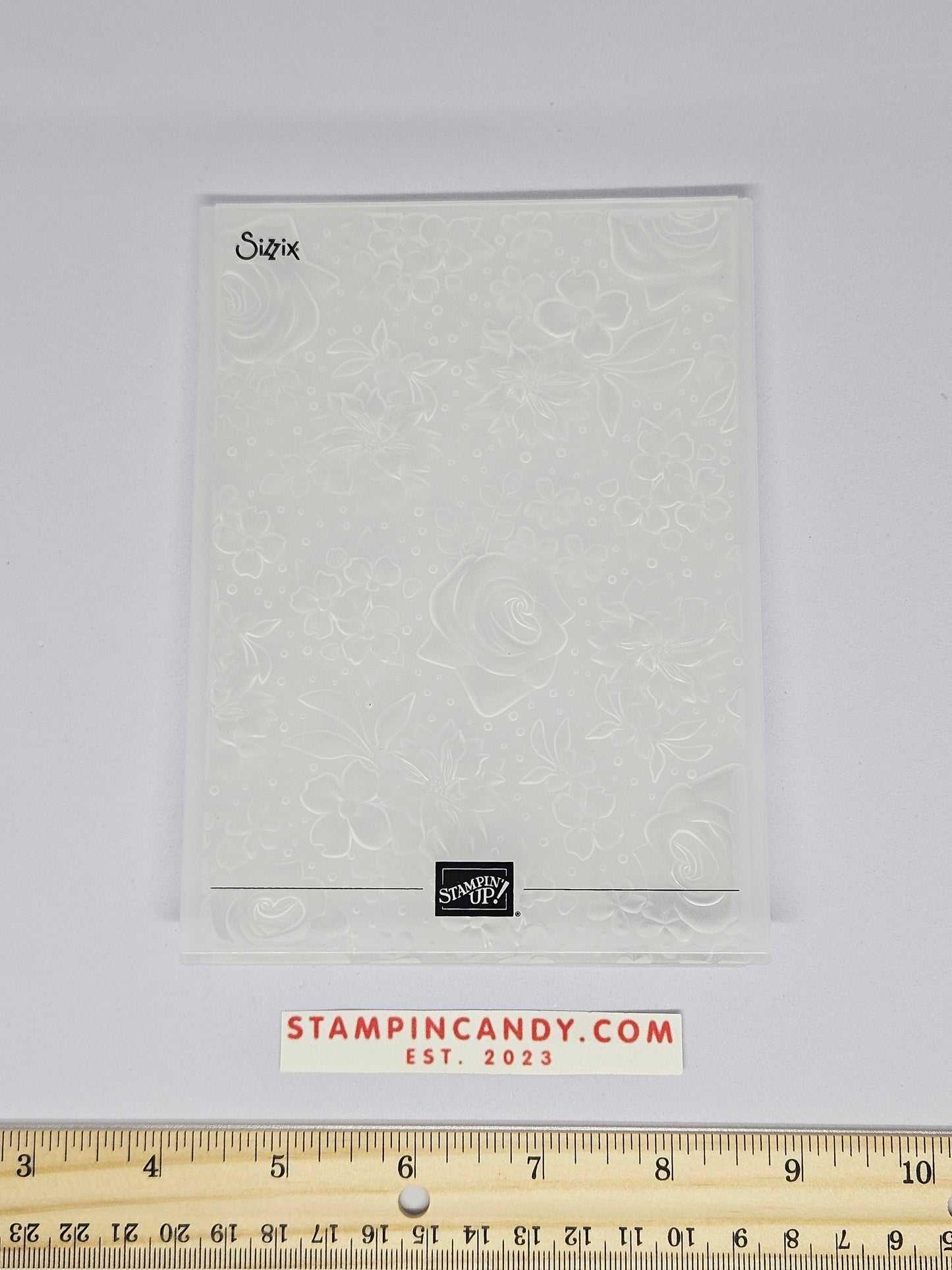 Stampin Up - Big Shot Sizzix - Country Floral Dynamic Embossing Folder