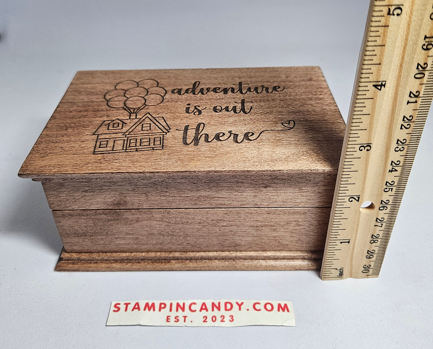 Disney's "UP" Music Box (Light Activated When Open) "Adventure is Out There"