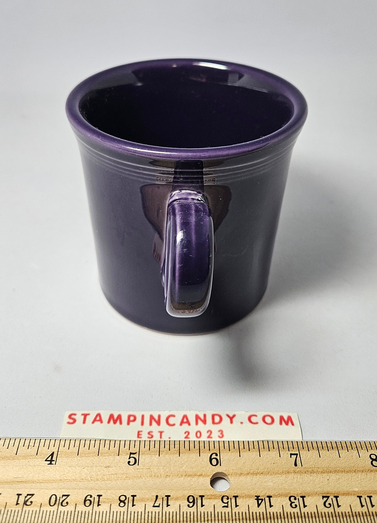 Fiesta Ware Purple 1 Finger/Handled Mug