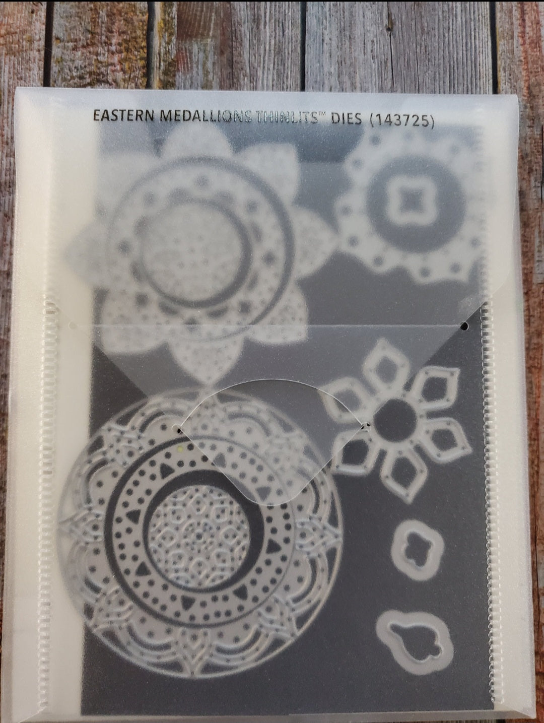 Stampin Up - Eastern Beauty with Eastern Medallion Dies