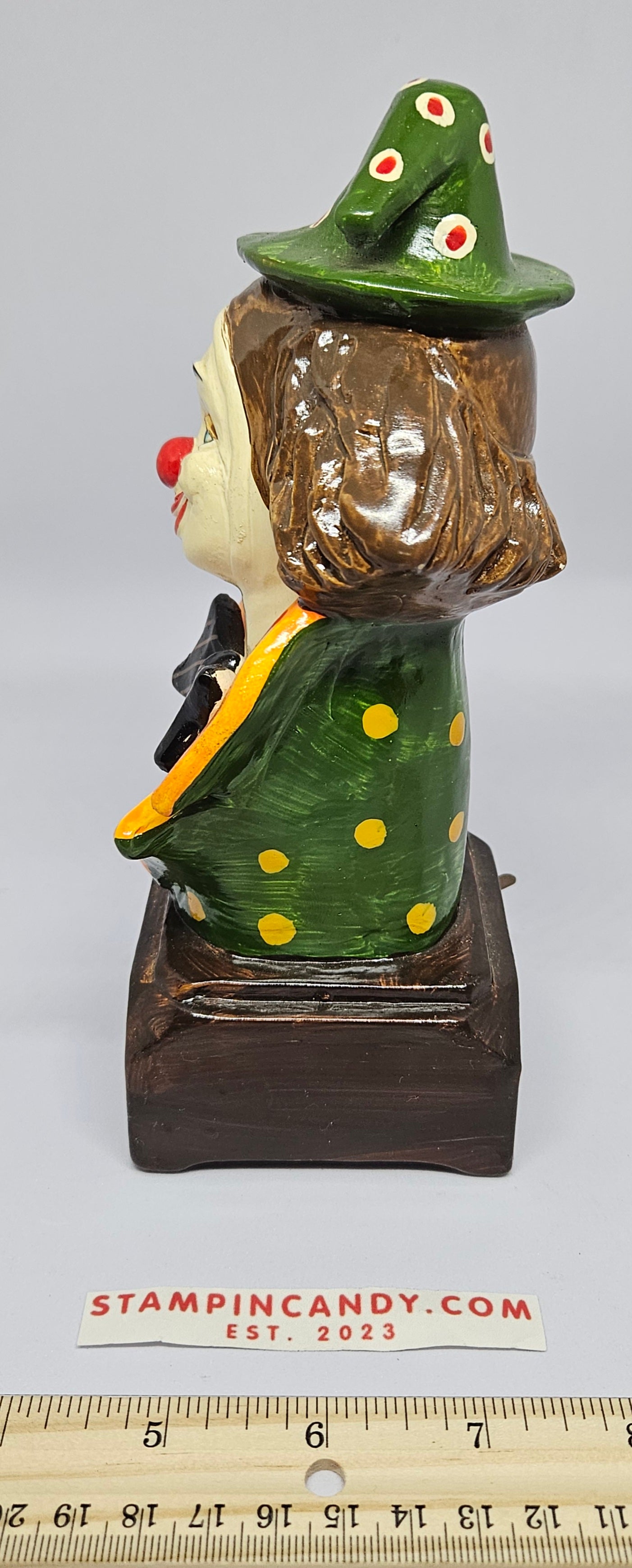 Vintage Clown Music Box