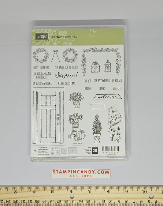 Stampin Up - At Home with You and "At Home" Dies