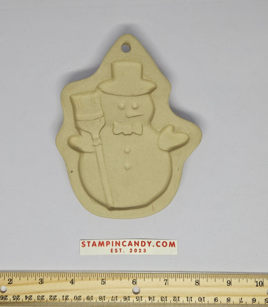 Superstone Cookie Mold - 1994 Snowman