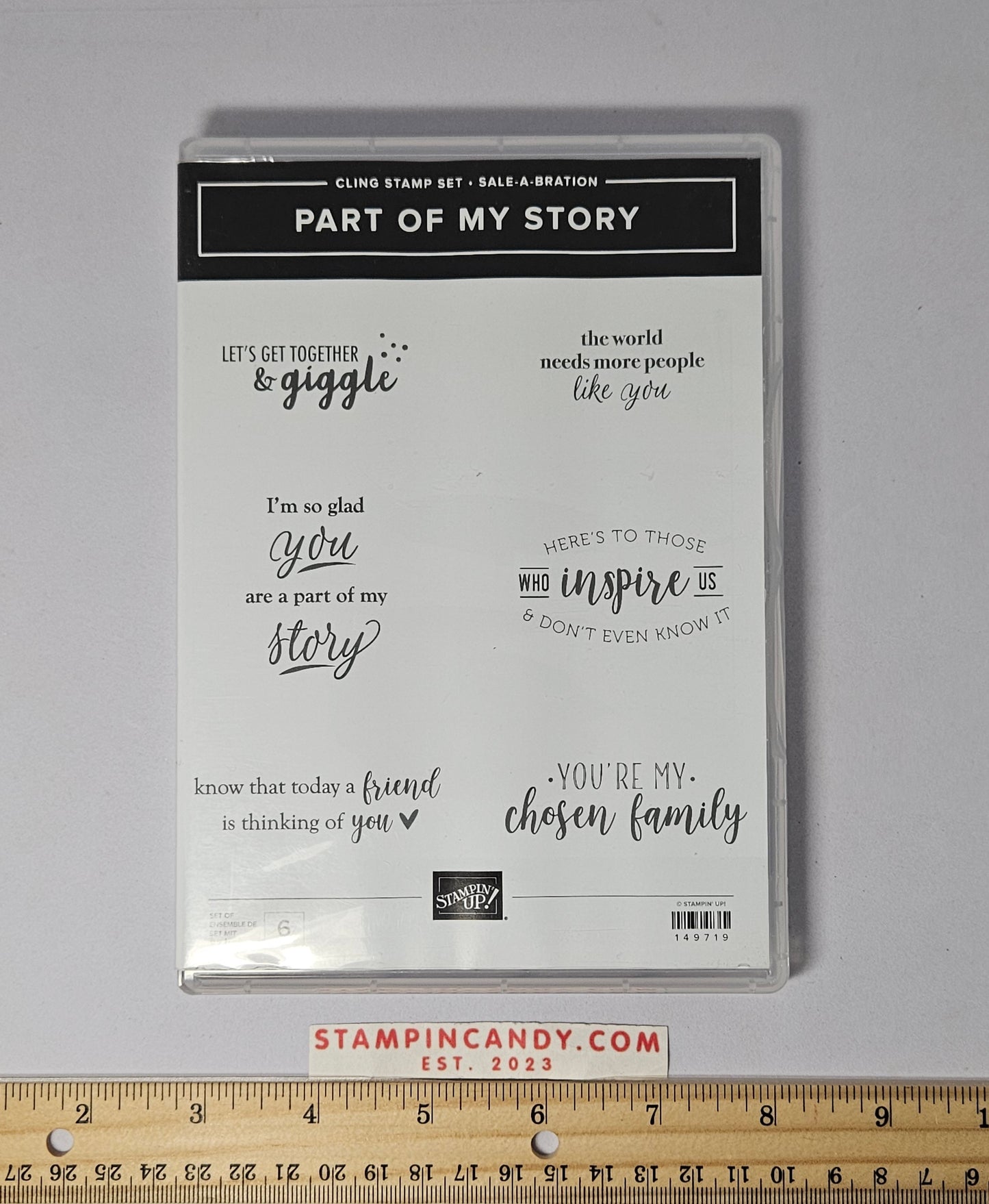 Stampin Up - Part of My Story
