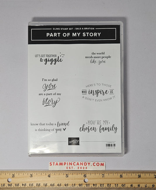 Stampin Up - Part of My Story