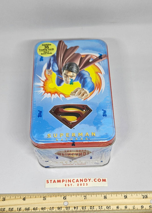 Topps 2006 Superman Returns Movie Card Tin (37 Cards Inside)