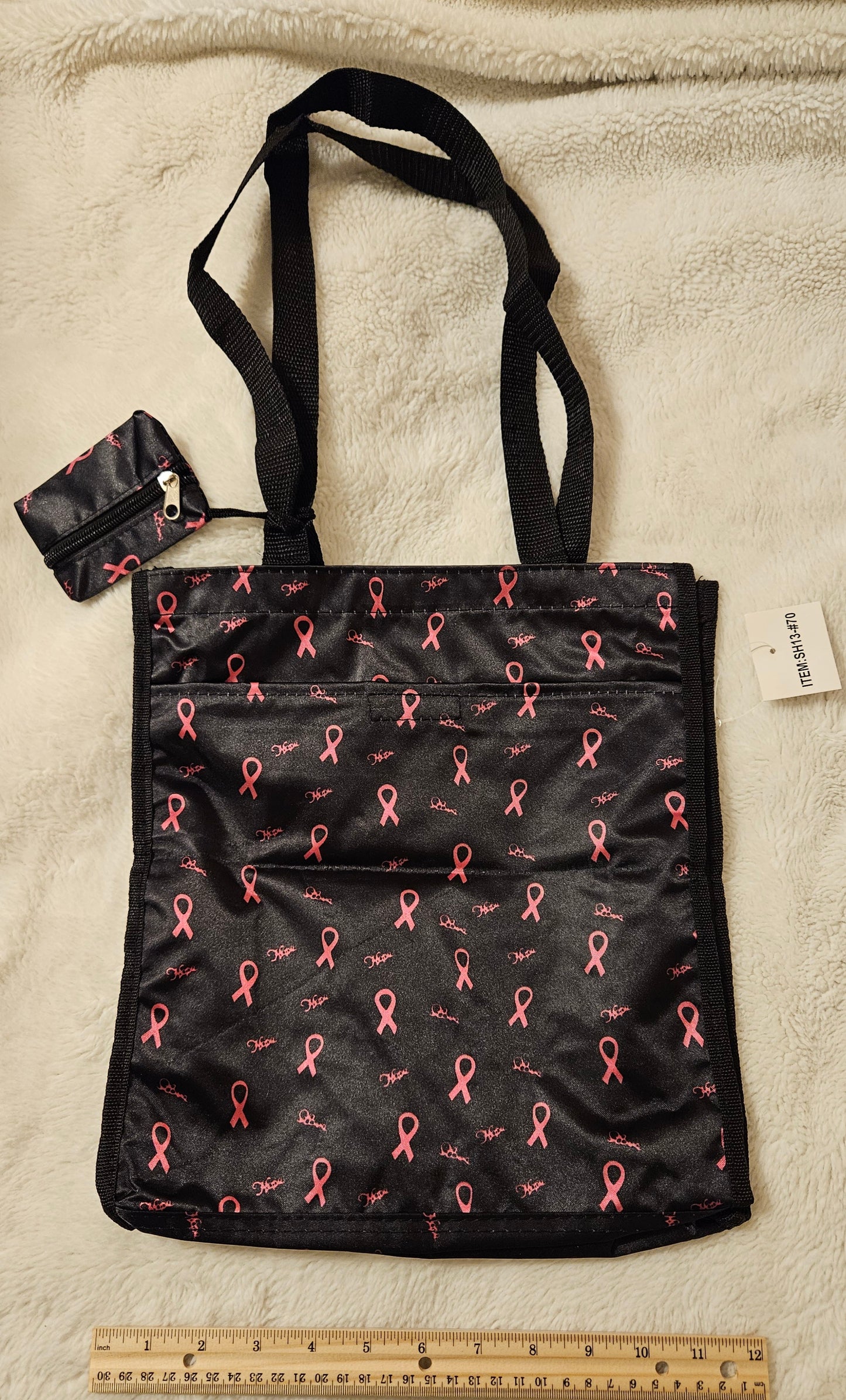 Breast Cancer Awareness Bag & Matching Wallet