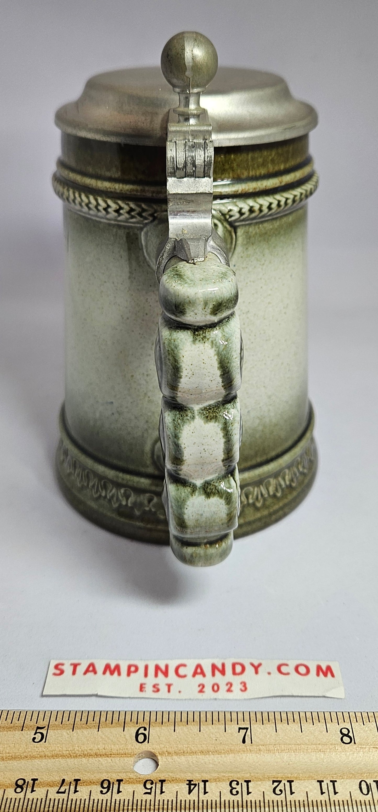 Munchen Flip Top German Beer Stein