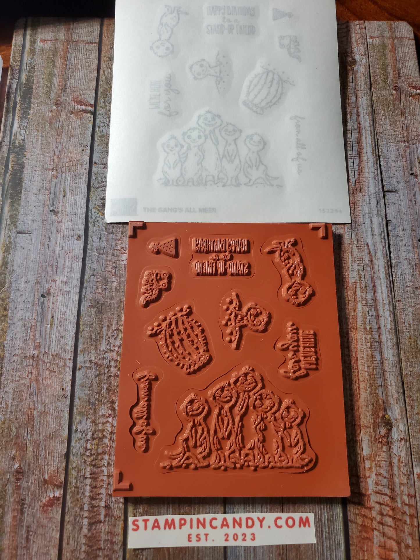 Stampin' UP! "The Gang's All Meer" Stamp Set