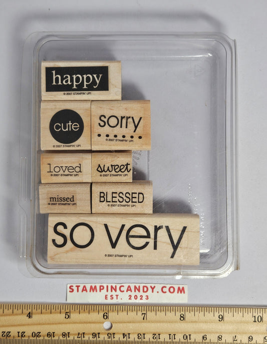 Stampin Up - So Very
